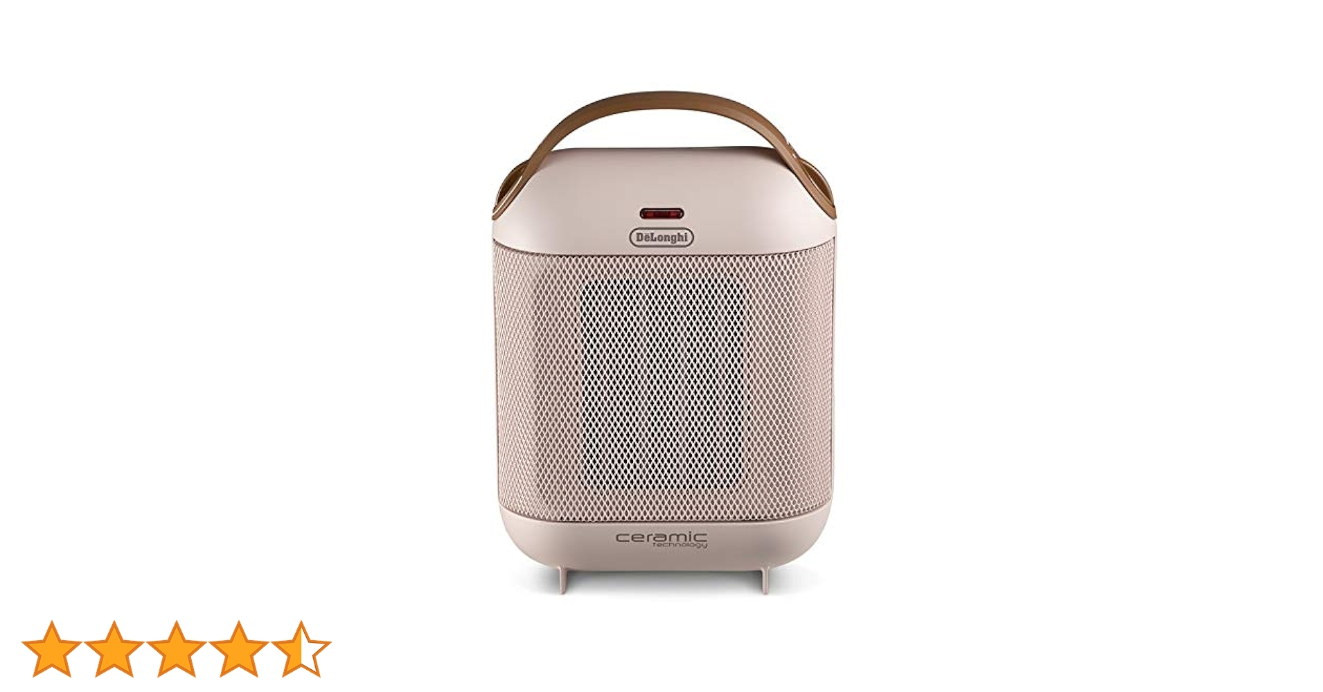 ★30%OFF★De'Longhi HFX30C11-PKイタリアンデザイン コンパクトでパワフルなイタリアンデザイン セラミックファン